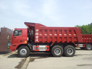 70 T鉱山のダンプ トラック頑丈な6x4 25M3の容量10は長い生命を動かします