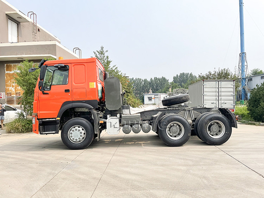 Sino Howo 371hpの索引車のトラックの対の車軸50トン