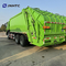HOWO 6x4 ゴミトラック コンパクターユーロ2 ゴミ処理 ゴミ箱 後部積載 トラック グリーンディーゼル モデル 新品