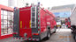 20CBM LHD 6X4の消火活動車、赤い安全緊急の泡の普通消防車