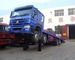 HOWOの貨物専用コンテナのトラック/安全トラック40トンの容器輸送のZZ1257M4641V/M