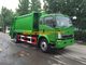 4x2 6001 - 10000L廃物のコンパクターのトラックの特別な目的のトラックのディーゼル燃料のタイプ
