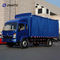 HOWO 4x2の軽量商業トラックの輸送の貨物Box WagonヴァンTruck