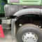 Sinotruk 6X4 371HPの頑丈なダンプ トラックの緑20の立方ダンプカー トラック