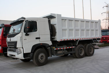 A7 Howo Sinotruk 371hp 6x4の50T負荷のための20M3容量の頑丈なダンプ トラックのダンプカー