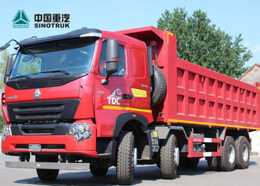 Sinotruk Howo A7のユーロ2の8x4ダンプ トラック頑丈な30cbmペイロード50トンの