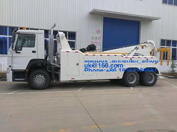 Lhd 10は重い貨物トラック6*4 20t-30tの道のレッカー車のレッカー車のユーロ2を動かします