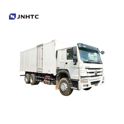 ナイジェリアの市場のためのSinotruk Howo 25のトン10のWheelsヴァンCargo Boxのトラック