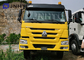 371HP Sinotruk HOWO 6X4のダンプカー トラックの黄色い25トン