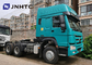 Sinotruk HOWOの緑のダンプカー トラック6X4 420HPのディーゼル燃料のタイプ
