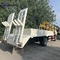 HOWO 貨物 貨物 貨物 トラック 装着 クレーン トラック 290HP 5トン 鉄道板 平板貨物 トラック