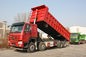 Howo 8×4の重いダンプ トラック採鉱モデルZZ3317N4267A/S0WAのために荷を積む50トン