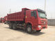 336hp 18M3 6x4 40Tの頑丈なダンプ トラックのSinotruk Howo7モデル赤い色
