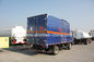 116HP多色の軽量商業トラック、HOWO 4*2ライトcube van truck
