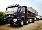 371馬力の頑丈なダンプ トラックは70トン8×4ダンプ トラックに荷を積みます