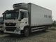 20トンは重い貨物トラックSINOTRUK 6x4のHOWOによって冷やされているトラックに荷を積みます