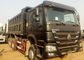 40トン6x4 336hp SInotruk Howo7の頑丈なダンプ トラック20M3の黒色