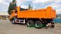 Beiben NG80 6x4 380hpのダンプの重いダンプカー トラック オレンジ色の前部上昇