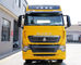 黄色い色のSinotruk 4x2 Howoのトラクターのトラック290hpのユーロIIのエミッション規格