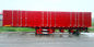 赤3の車軸頑丈な半トレーラーSteel BoxヴァンTrailer 40トンの最高のペイロードの頑丈な半トレーラー
