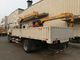 Xcmgクレーン4x2 6とのSinotruk Howoの5Tトラックの台紙クレーンは10T貨物箱によって動きます