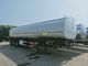 半3つの車軸重油のトレーラ トラックの三車軸タンク容量40 - 60 CBM