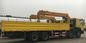 Howo 8x4の貨物トラックは20トン高性能にクレーン12tonを取付けました