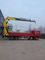 Howo 8x4の貨物トラックは20トン高性能にクレーン12tonを取付けました