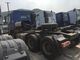 青いSinotruk Howo 371の索引車のトラックのトレーラー トラックのトラックZZ4257N3241W