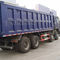 SINOTRUK HOWO 12の荷車引きの8x4 3cbm 371hpに荷を積んでいる頑丈なダンプ トラックの自己