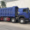 SINOTRUK HOWO 12の荷車引きの8x4 3cbm 371hpに荷を積んでいる頑丈なダンプ トラックの自己