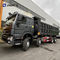 黒く頑丈なダンプ トラック12の車輪420hp Sinotrukのダンプカー トラックの新しいモデル