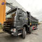 黒く頑丈なダンプ トラック12の車輪420hp Sinotrukのダンプカー トラックの新しいモデル